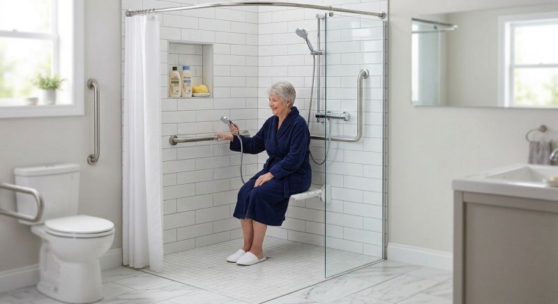 Mobility Shower Installation in Sarasota County, FL