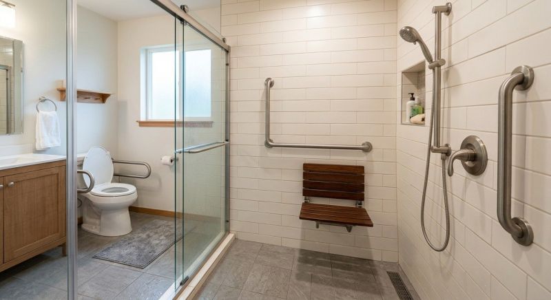 Elderly Shower Installation in Lancaster County, PA