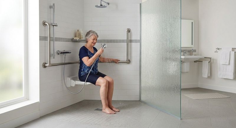 Senior Shower Installation in Lancaster County, PA