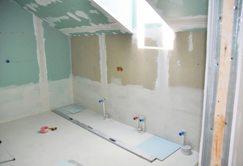 Wet Room Installation in Progress